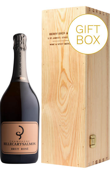 Champagne Billecart-Salmon Rosé in gift box
